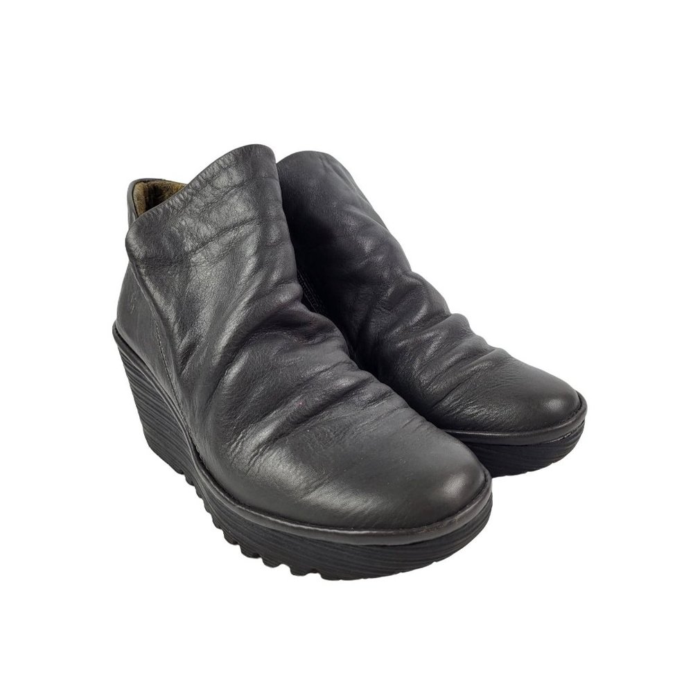 Fly London Wedge Boots - Size 36‎  / US 5.5